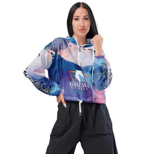 CF Women’s cropped windbreaker - Coreana Fitness