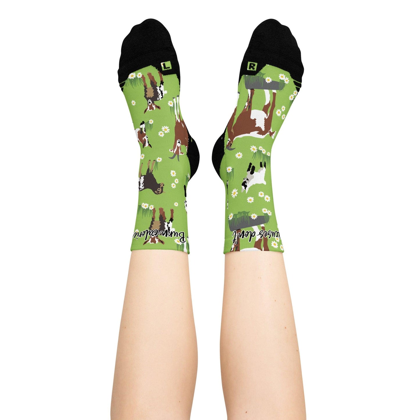 CF Excuses Dont Burn Calories Ankle socks - Coreana Fitness