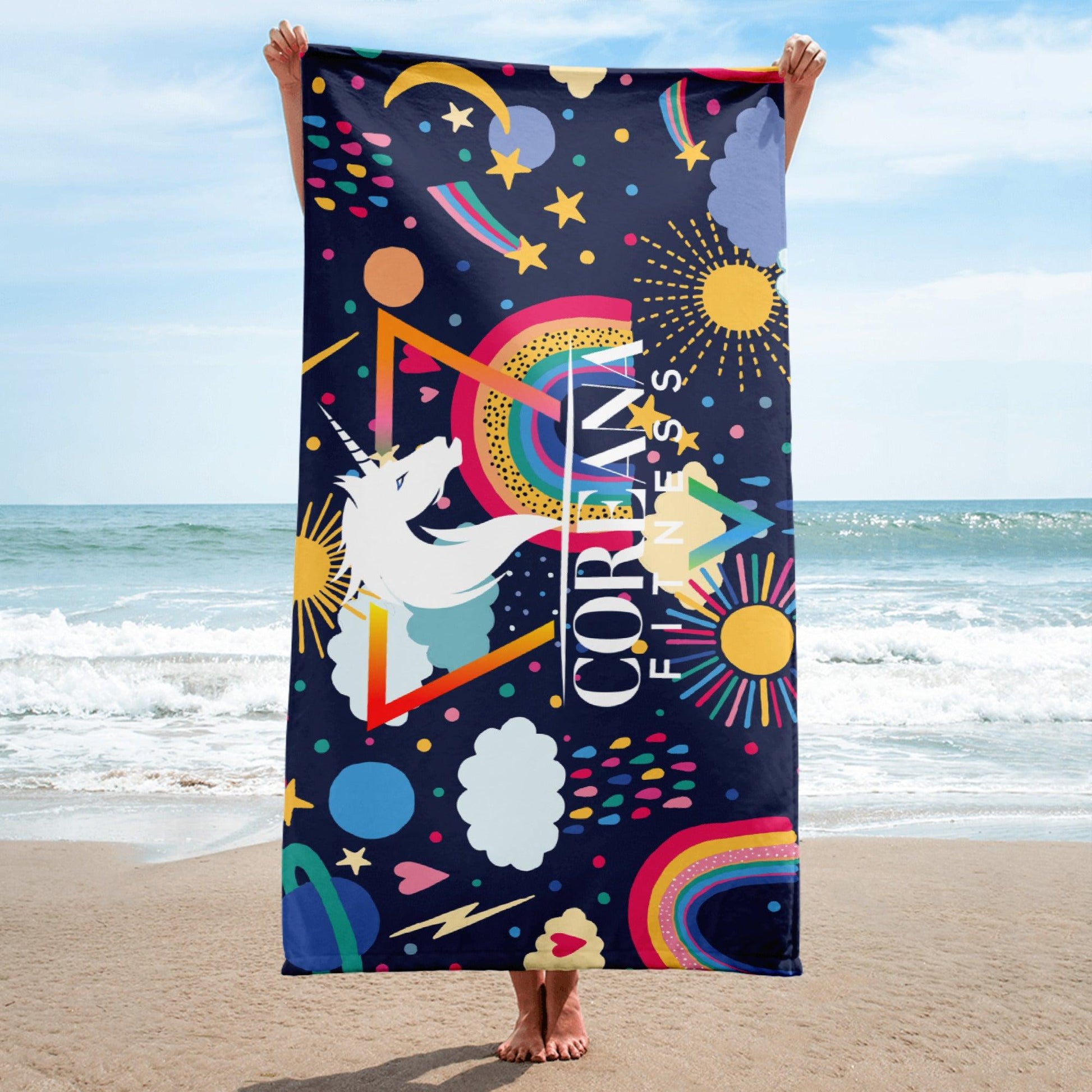 CF Rainbows Towel - Coreana Fitness
