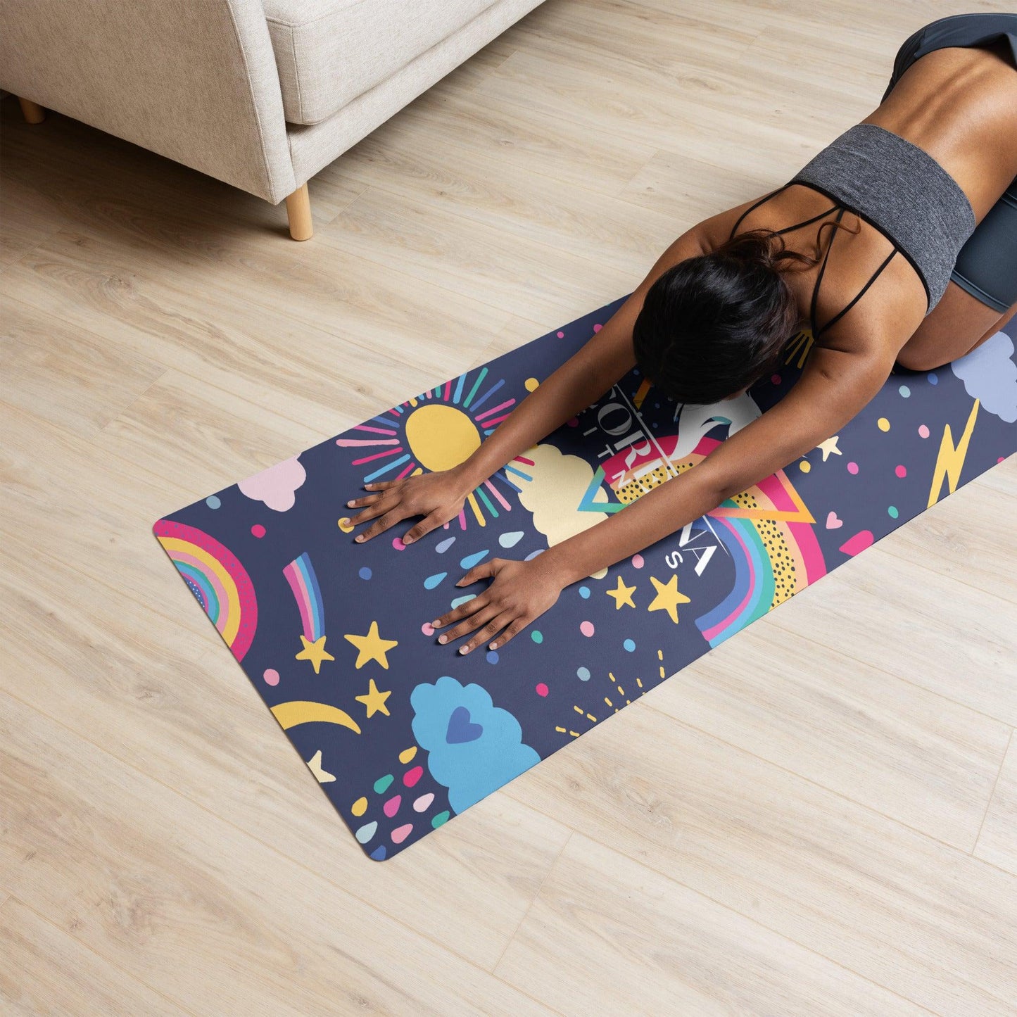 CF Rainbows Yoga mat - Coreana Fitness