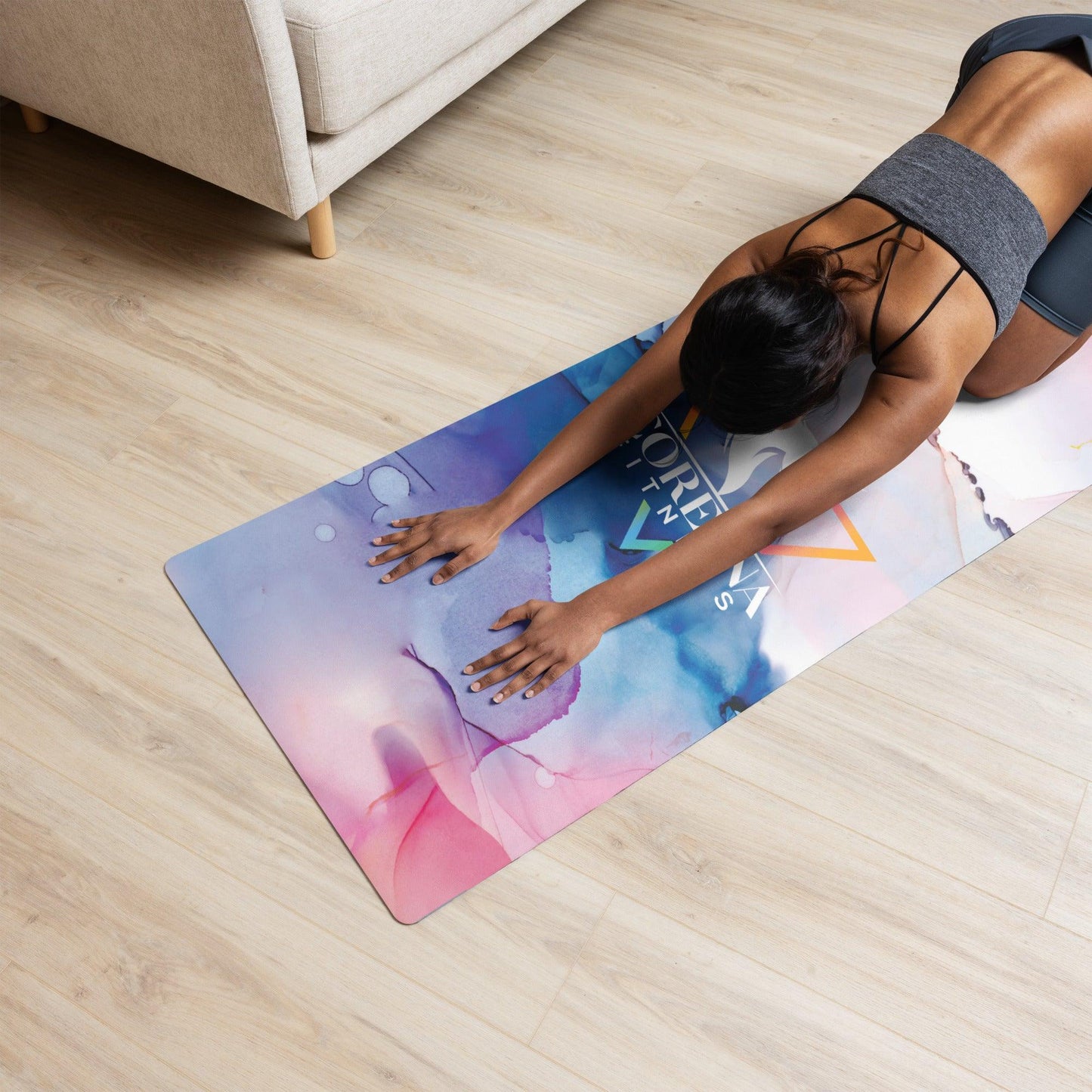 CF Color Splash Yoga mat - Coreana Fitness