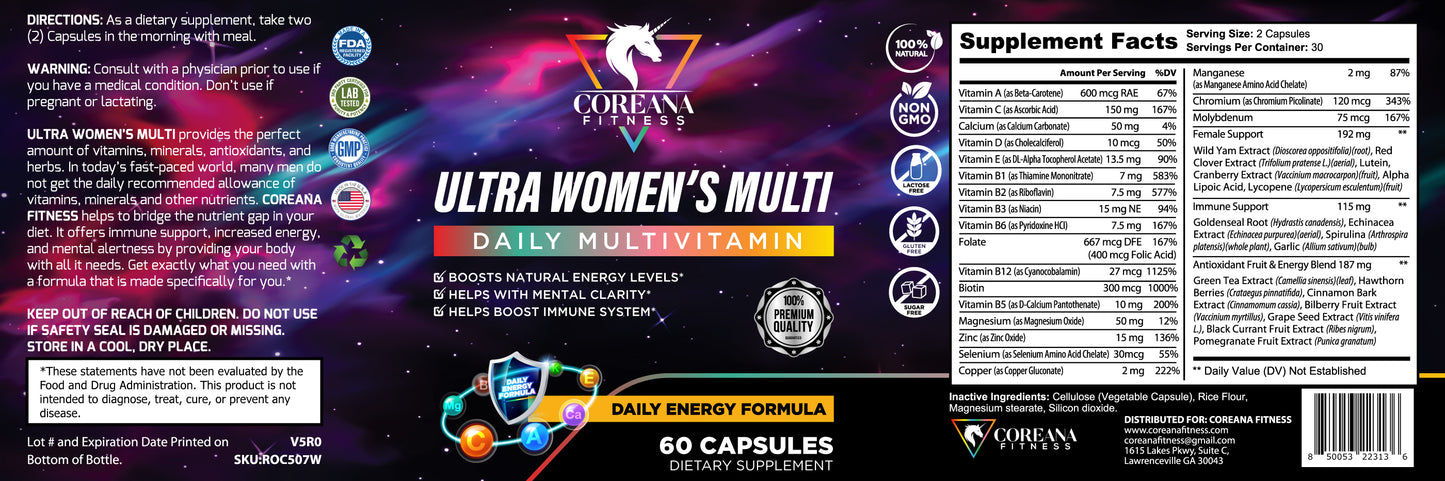 Coreana Fitness - Ultra Multivitamin