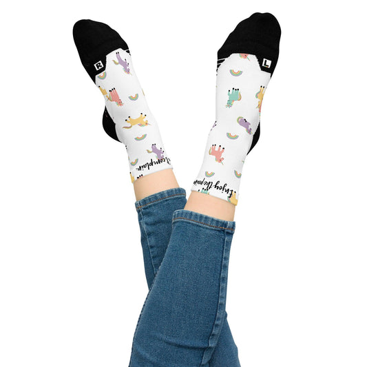 CF Motivational Unicorn Ankle socks - Coreana Fitness