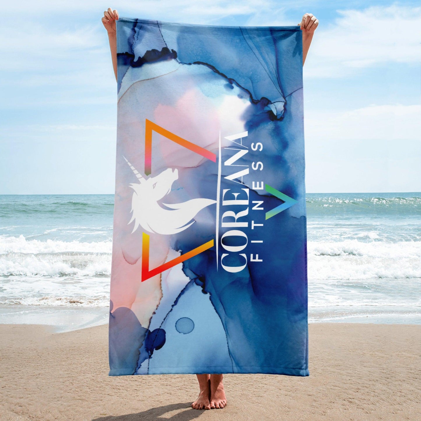 CF Color Splash Towel - Coreana Fitness