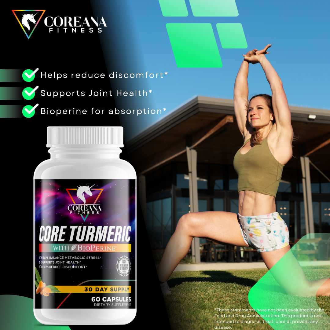 Coreana Fitness - Core Turmeric (with BioPerine)